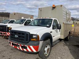 2007 FORD F450 SD XL HIGH TO