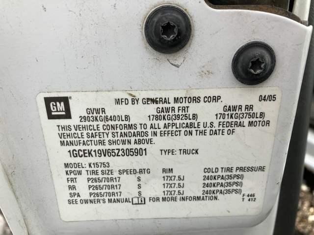 2005 CHEVRO SILVERADO 1500 EXT