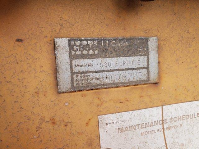 1992 Case Backhoe null