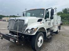 2008 International 7300 4X4 SERVICE BODY IMT ROATOR CRANE 170-00-12-1