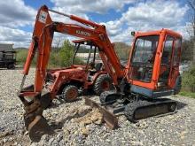 2000 kubota KX91252 MINI EXCAVATOR