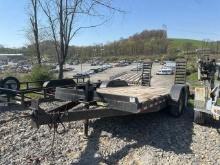 2008 Trailer TRAIL RITE 8716BBD 16'EQUIP TRAILER