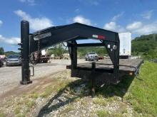 2006 Top GOOSE NECK TANDEEM FLATBED TRAILER