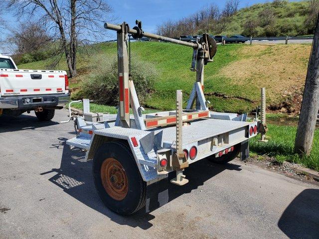 1999 SAUBER 1519 TURRET SINGLE REEL TRAILER