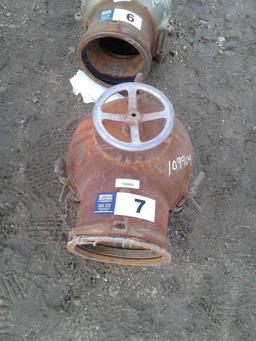 10" Aluminum Irrigation Hydrant Valve