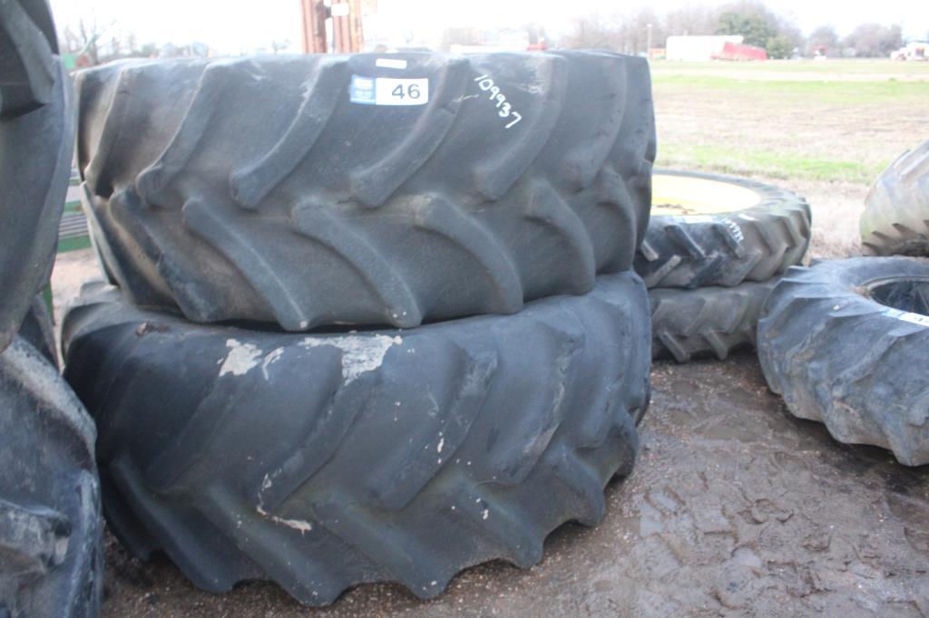 (2) 710/70R42 Tires