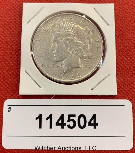 1922 Peace Dollar