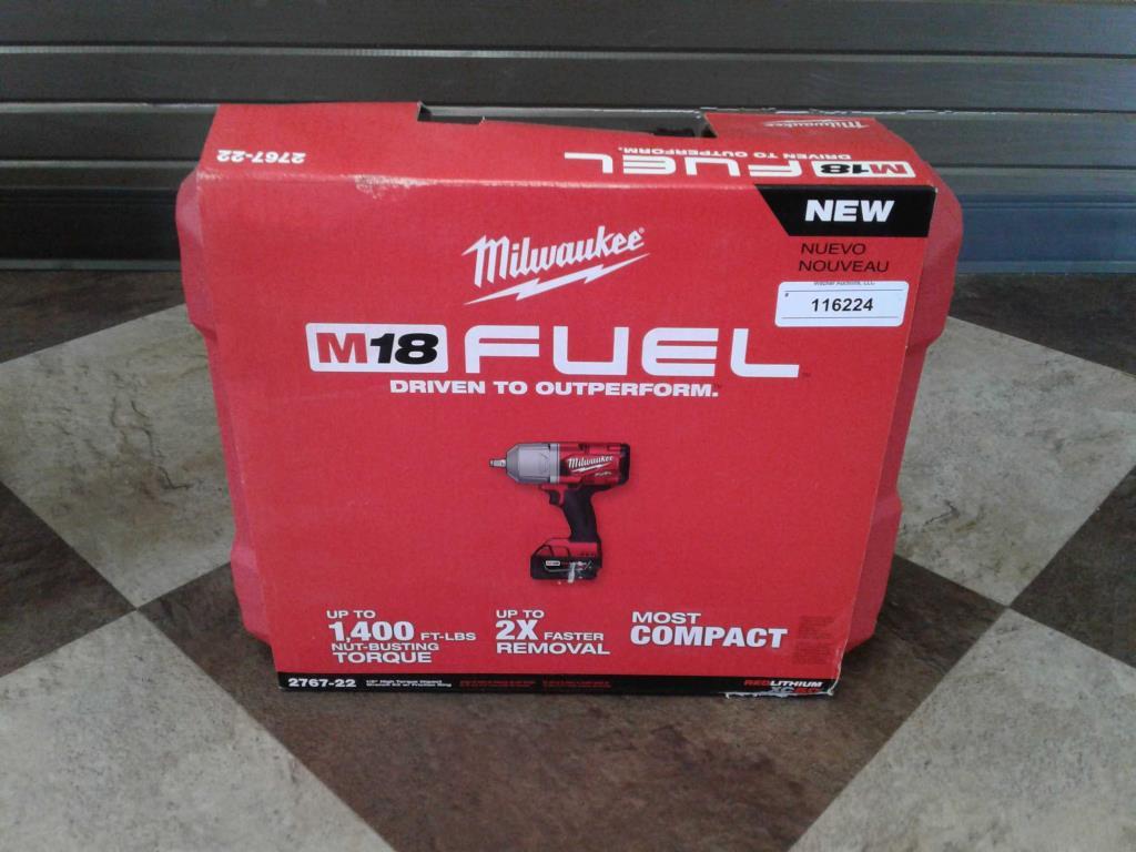 Unused Milwaukee 1/2" M18 Cordless Impact Wrench