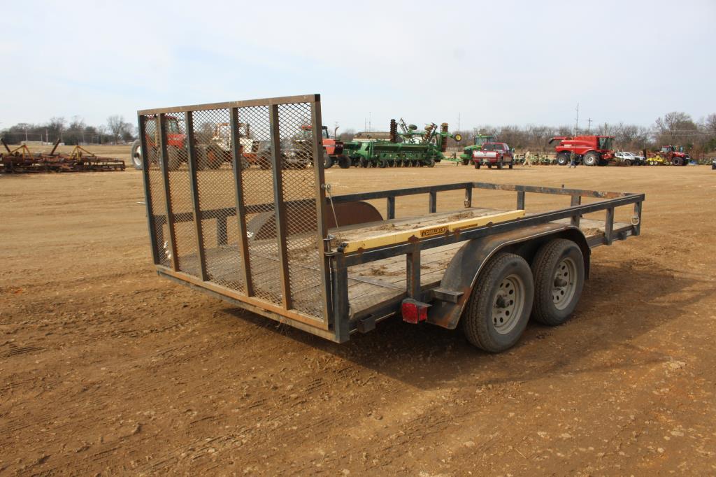 14' T/A Utility Trailer