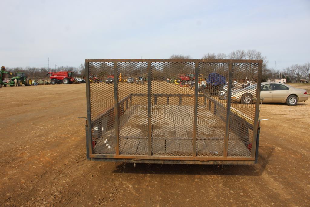 14' T/A Utility Trailer