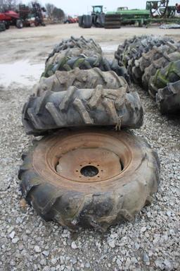 Lot of (10) 11-24.5 Tires w/ Rims