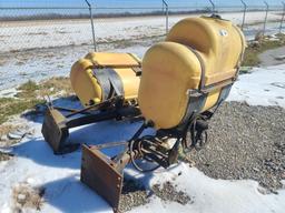 (2) 200 Gallon Saddle Tanks w/ Pump