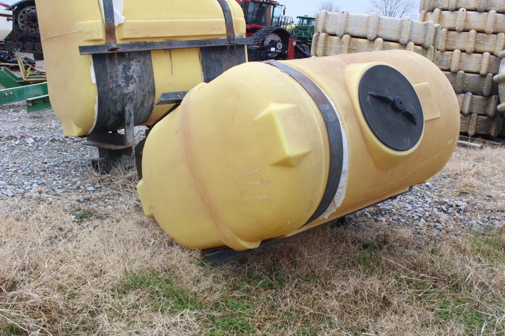 (2) 200 Gallon Saddle Tanks w/ Pump