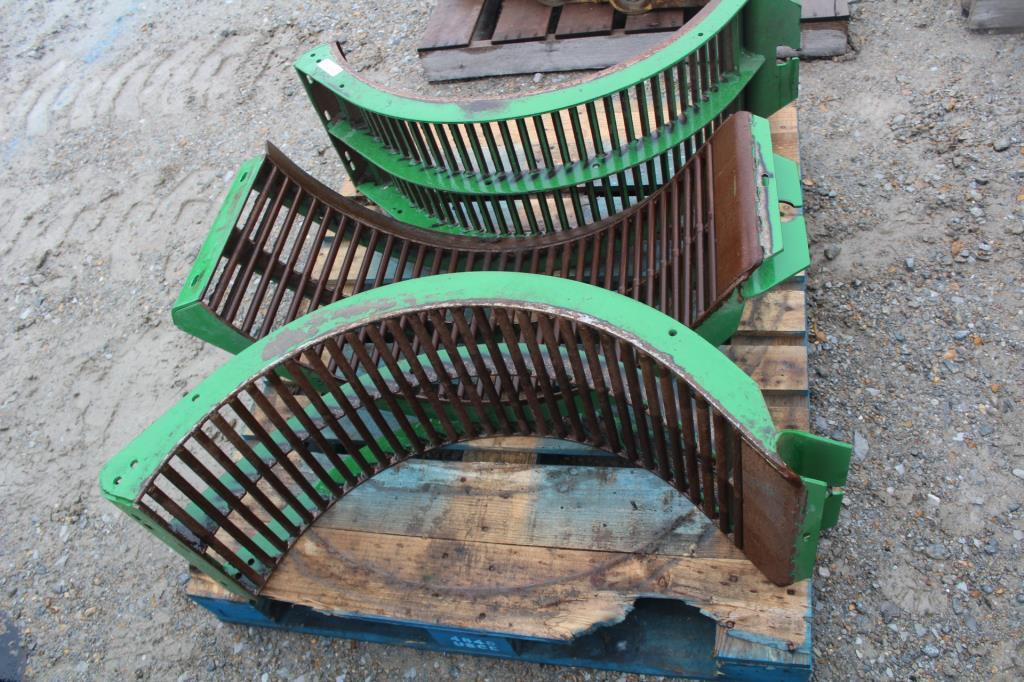 Lot of (3) John Deere Combine Concaves