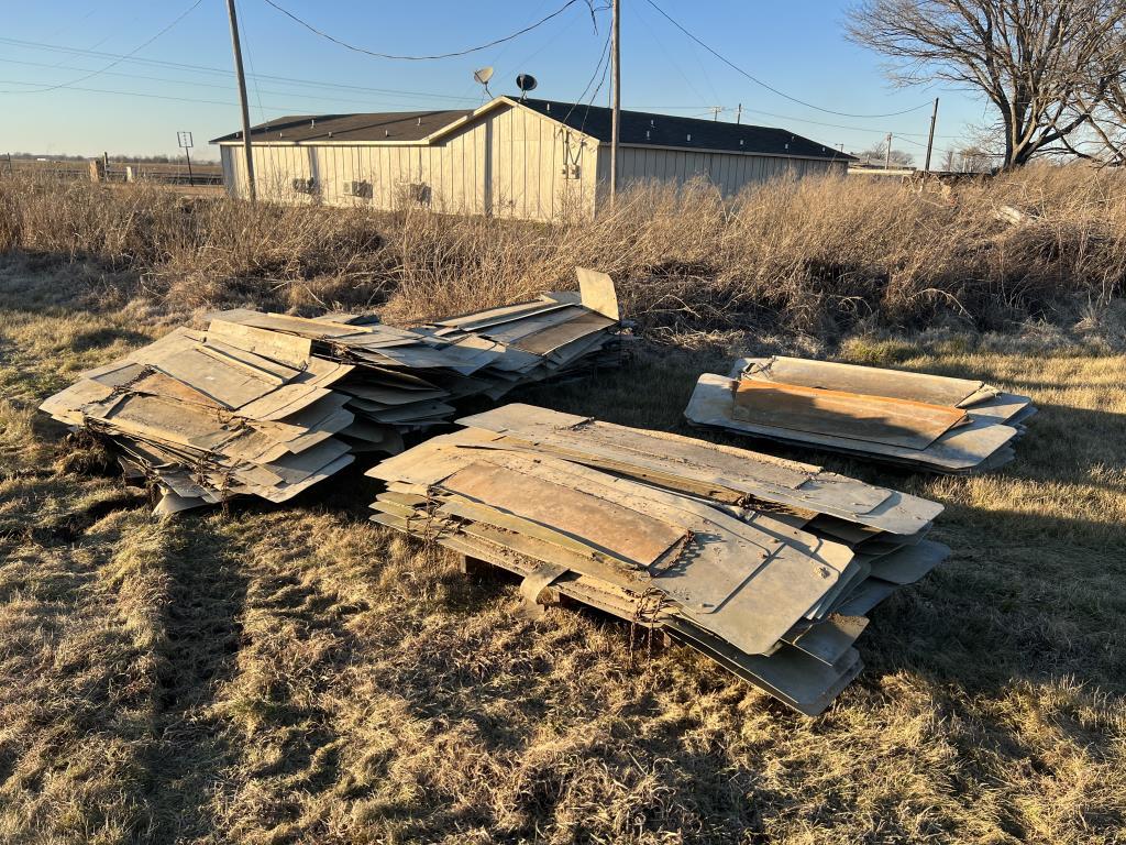 Lot of ~(175) Aluminum Levee Flood / Spill Gates