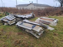 Lot of ~(175) Aluminum Levee Flood / Spill Gates