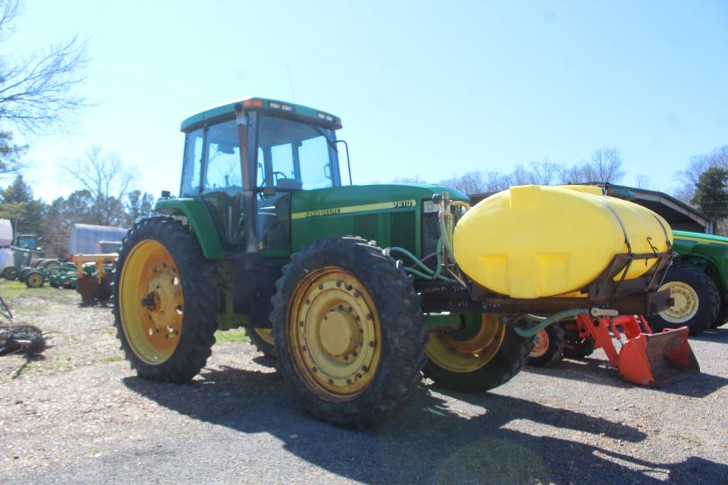 John Deere 7610 MFWD Cab Tractor