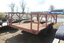 7' x 10' T/A Bumper Pull Trailer