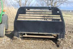 Skirted Steel Flat Truck Bed