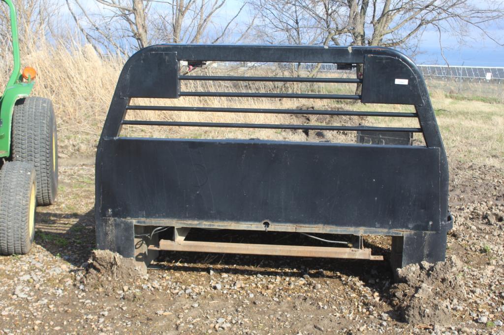 Skirted Steel Flat Truck Bed