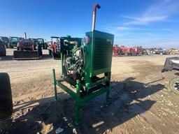 John Deere 4039D 4cyl Diesel Power Unit w/ Stand