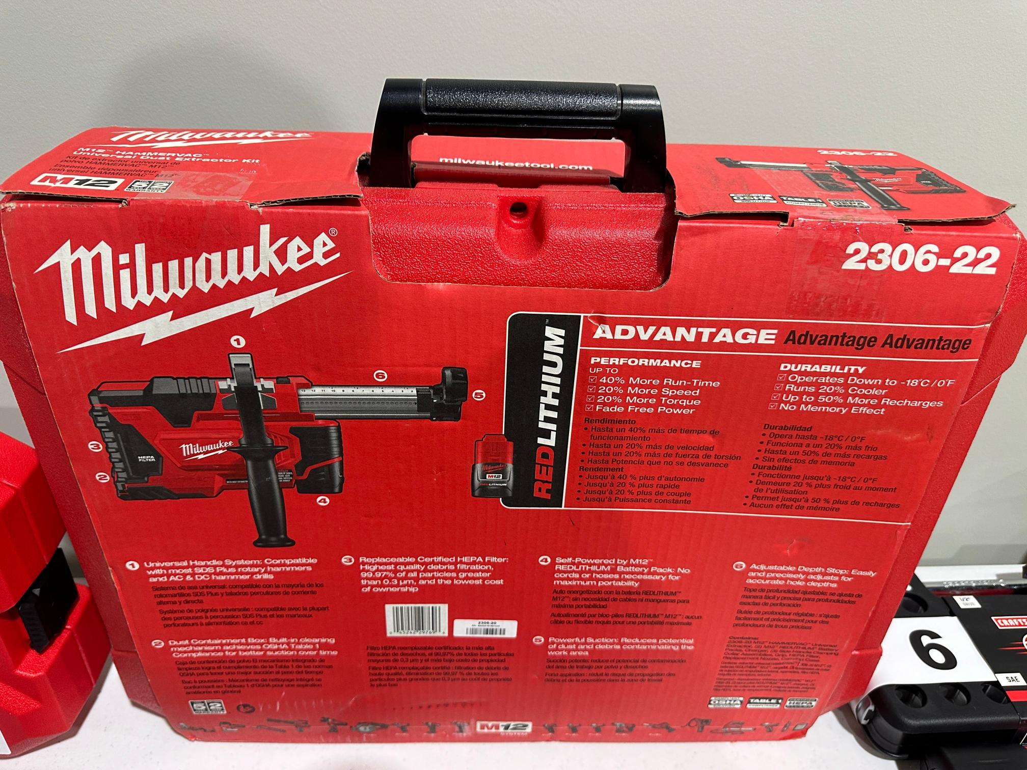 Milwaukee M12 Hammervac