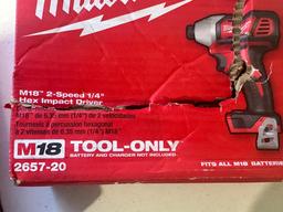 Milwaukee M18 2spd 1/4" Hex Impact Driver