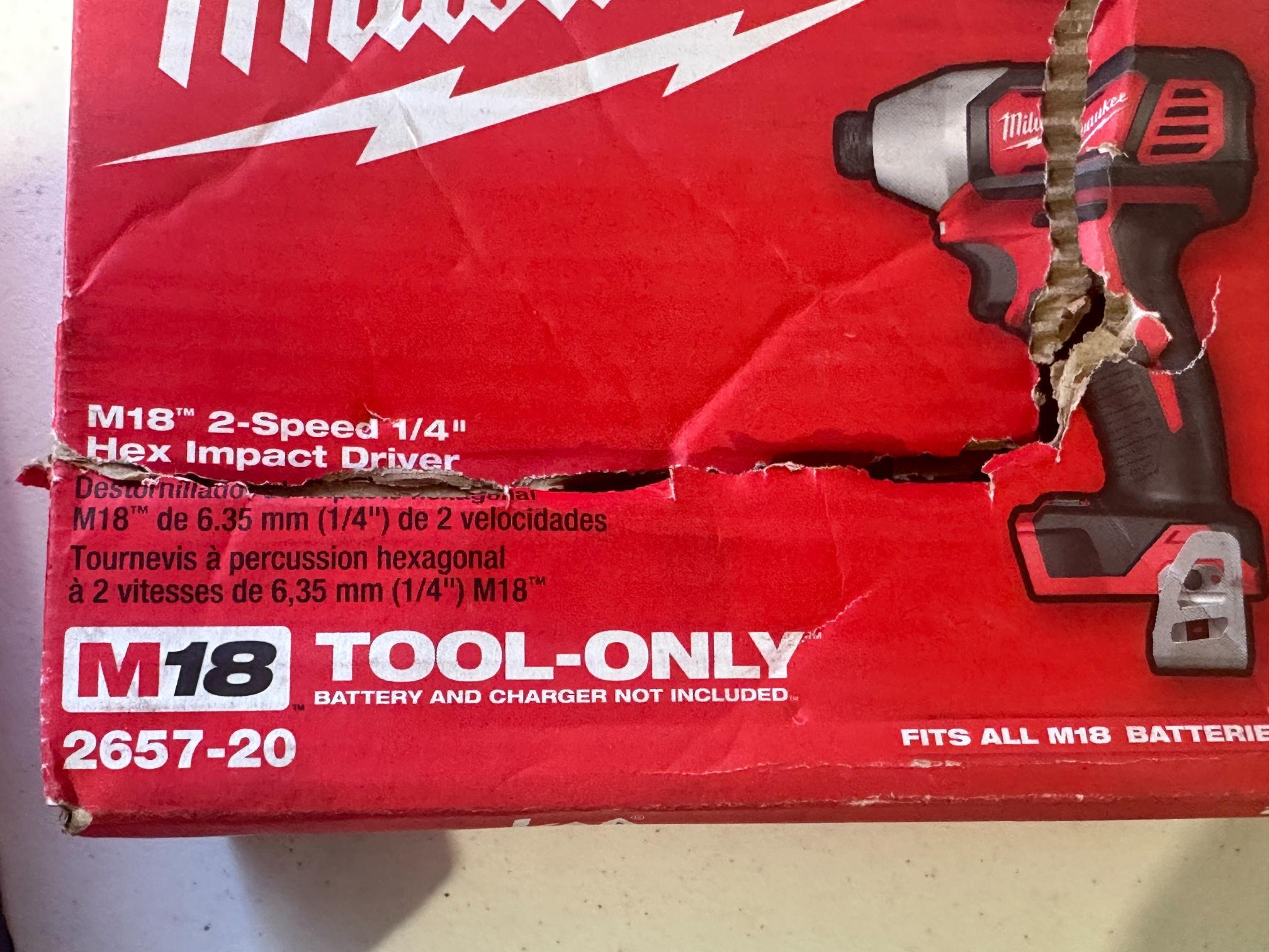 Milwaukee M18 2spd 1/4" Hex Impact Driver