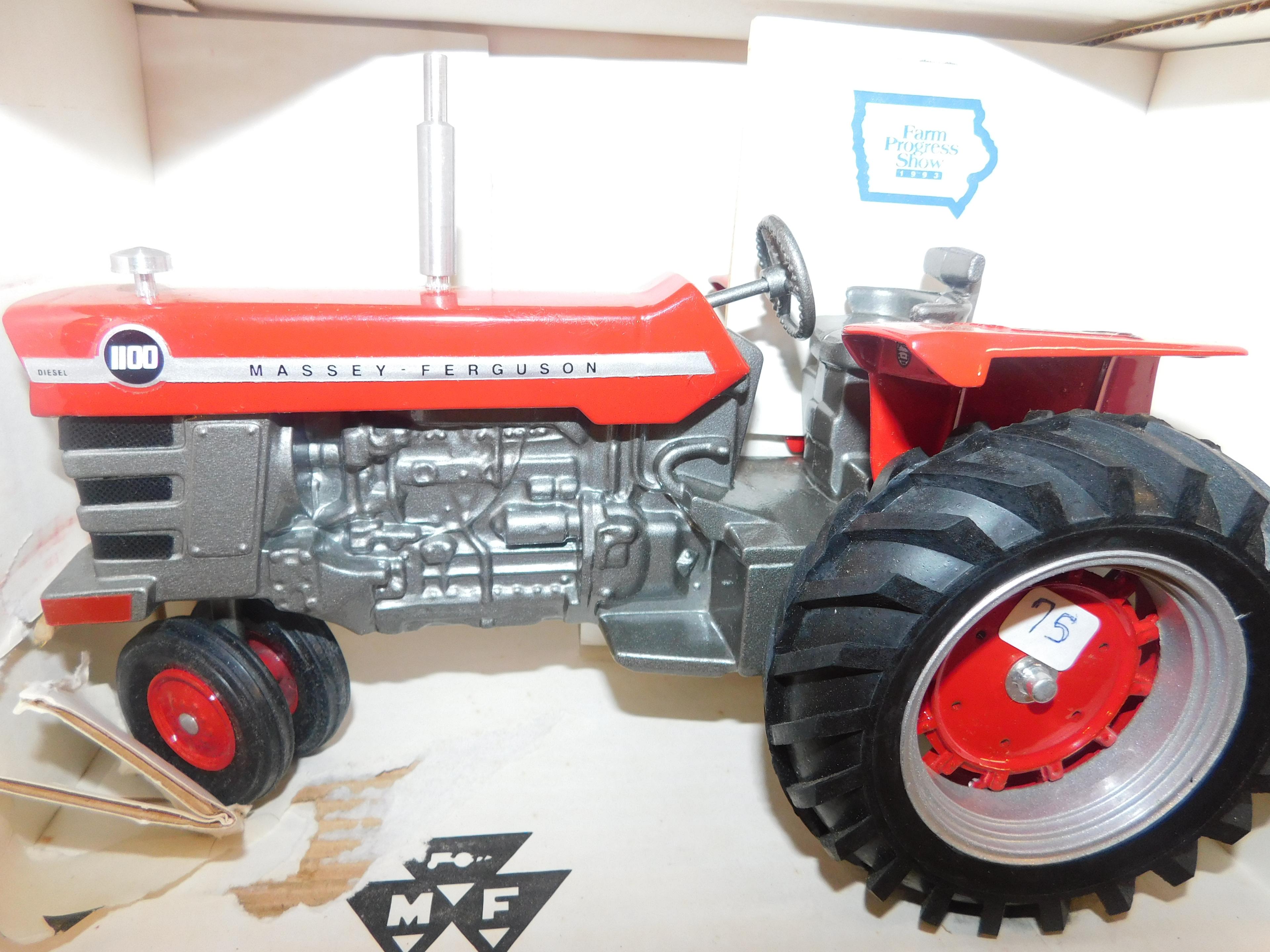 MASSEY FERGUSON 1100 TRACTOR W/ BOX (FARM PROGRESS SHOW 1993