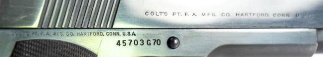 Colt Government Model MIV/Series 70  .22 lr