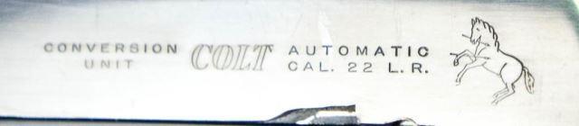 Colt Government Model MIV/Series 70  .22 lr