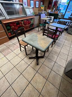TWO SEAT TABLE AND TWO