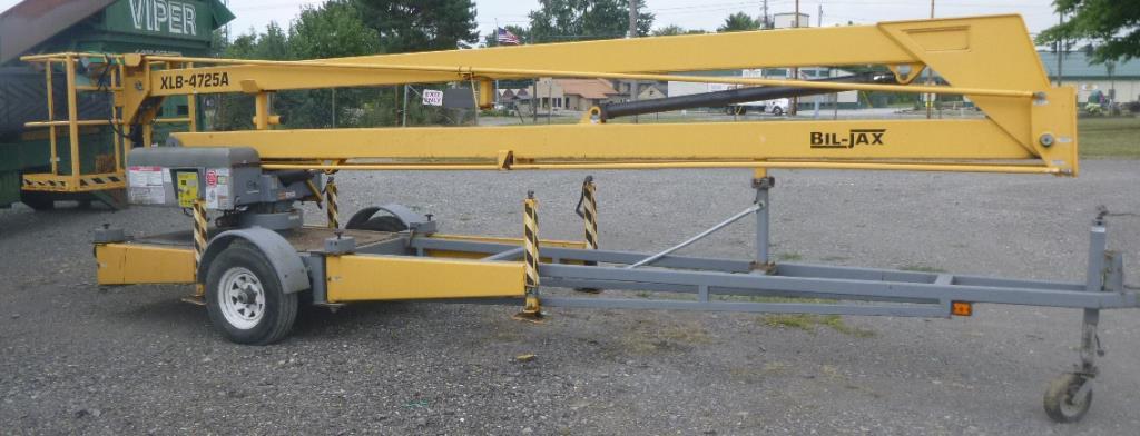 BIL-JAX XLB-4725A 40' TRAILER MOUNTED BOOM LIFT Make: BIL-JAX Model: XLB-47