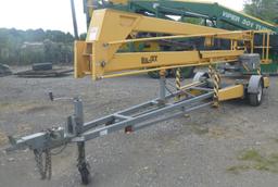 BIL-JAX XLB-4725A 40' TRAILER MOUNTED BOOM LIFT Make: BIL-JAX Model: XLB-47