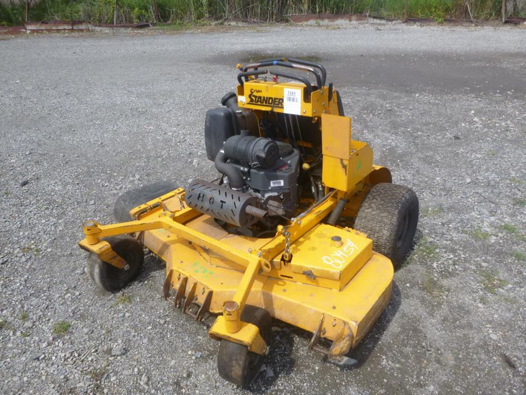 WRIGHT STANDERX STAND UP MOWER NOT RUNNING. MODEL WSTX61FX 730E. SER 80454.