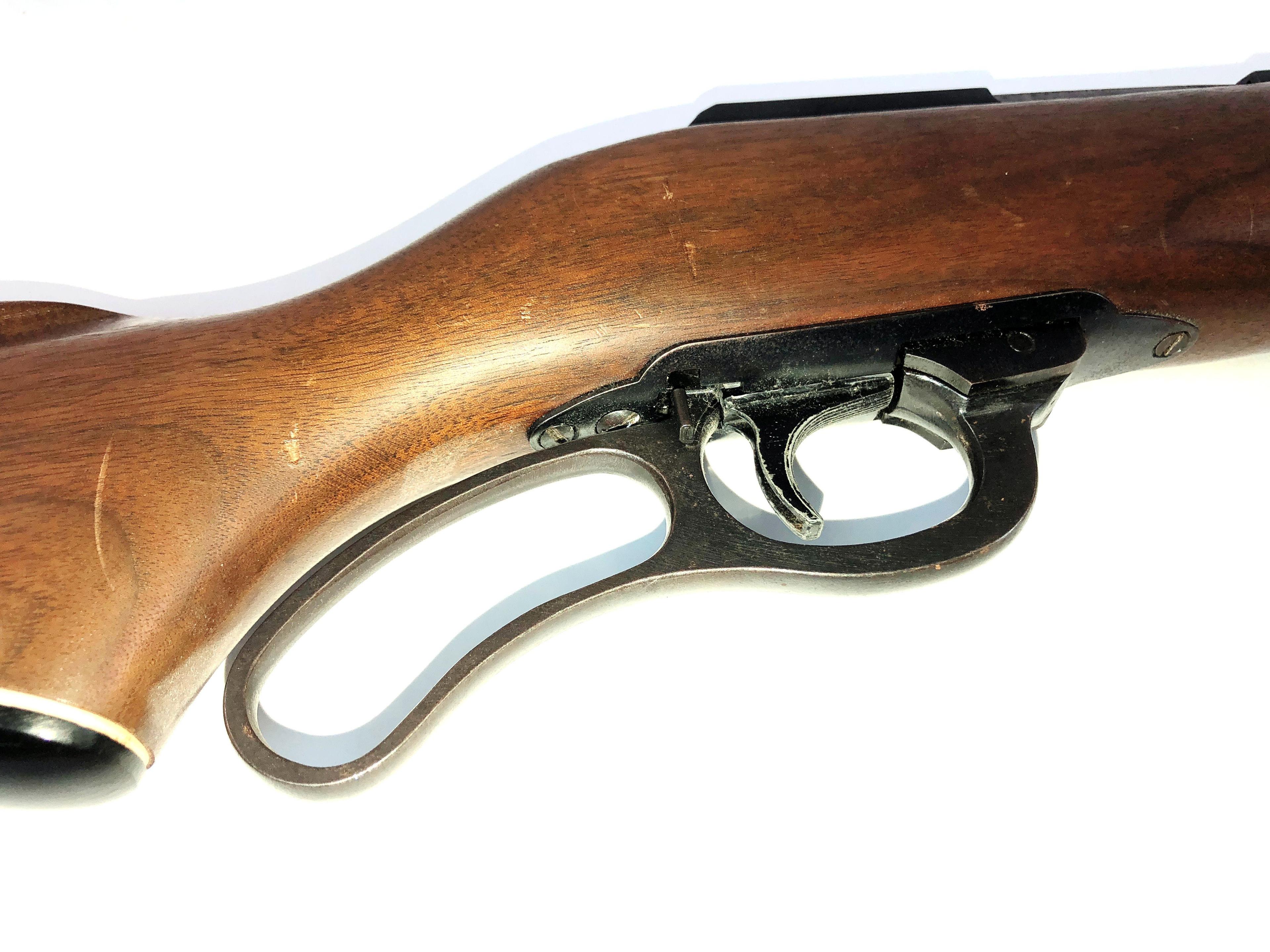 Vintage Marlin Gun Model 57M Micro Groove Lever Action Rifle in .22 Mag Caliber