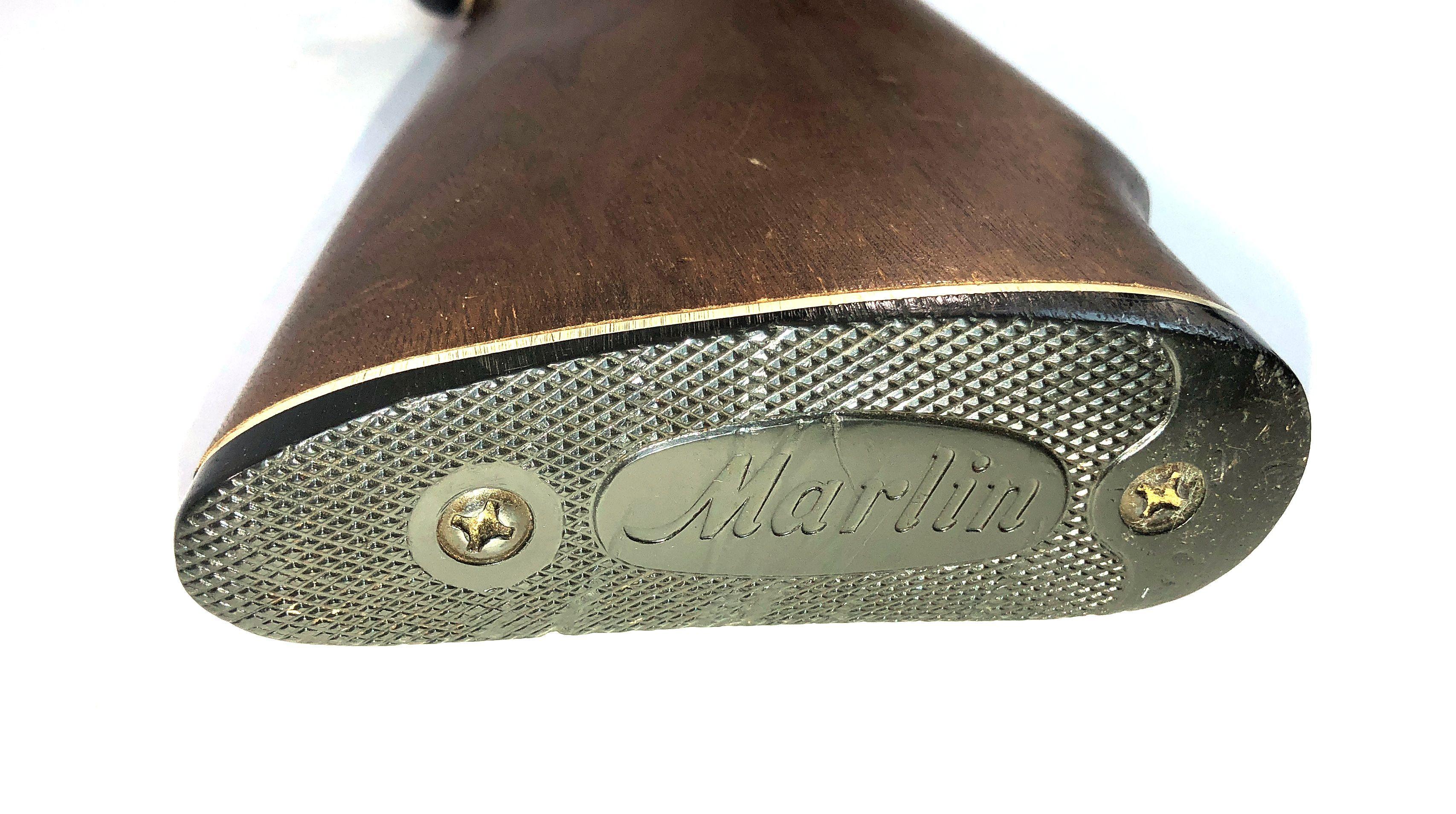 Vintage Marlin Gun Model 57M Micro Groove Lever Action Rifle in .22 Mag Caliber