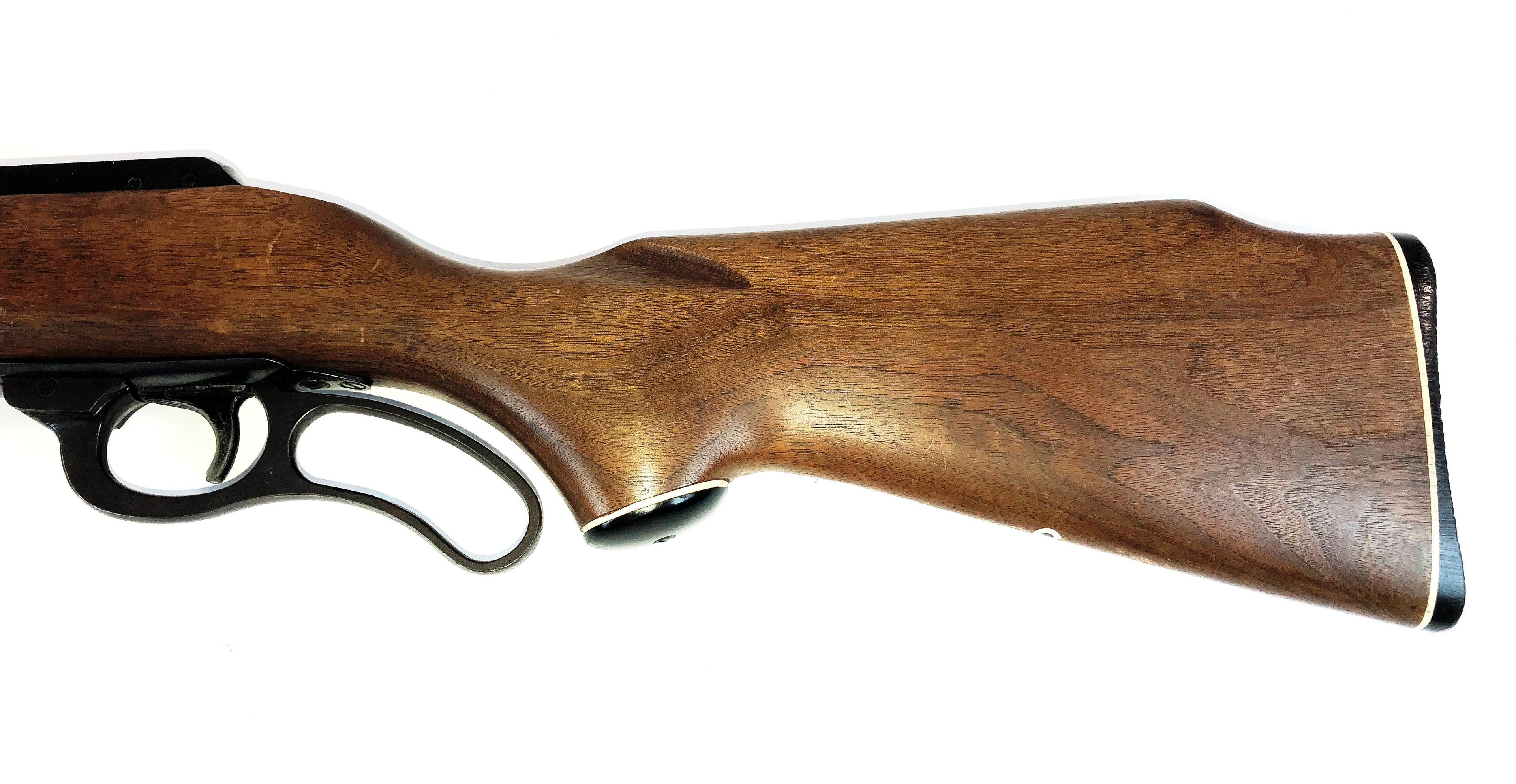 Vintage Marlin Gun Model 57M Micro Groove Lever Action Rifle in .22 Mag Caliber