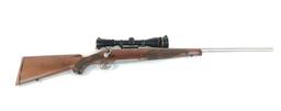 Winchester Model 70 Gun Walnut Classic 7MM REM MAG Rifle with Leupold Scope Serial G66003