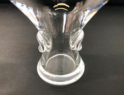 Pair of Vintage Steuben Crystal Vases
