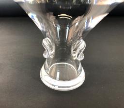 Pair of Vintage Steuben Crystal Vases