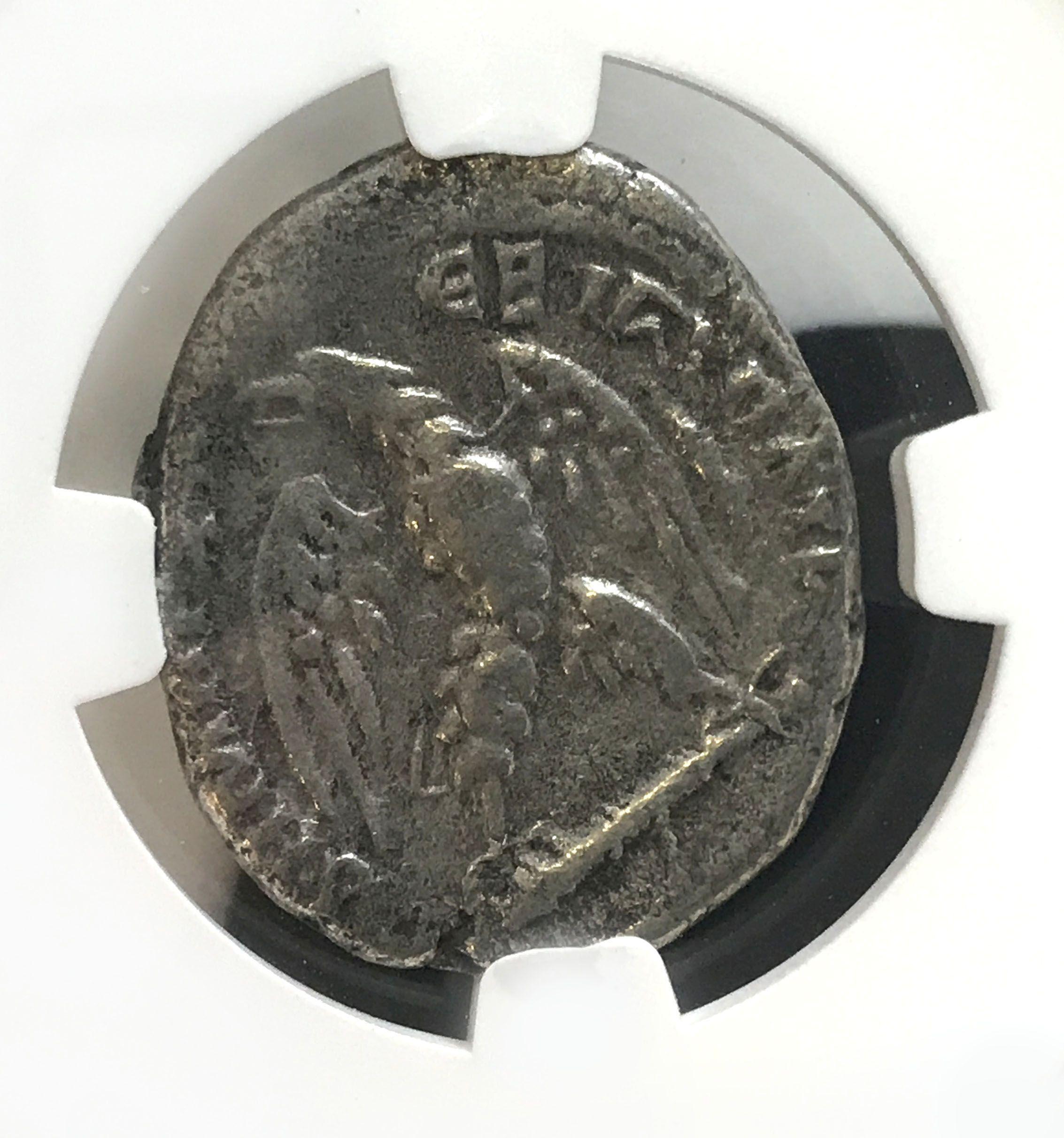 NGC Graded Ancient Coin, Phoenicia, Tyre, Trajan, AD 98-117, Graded VF