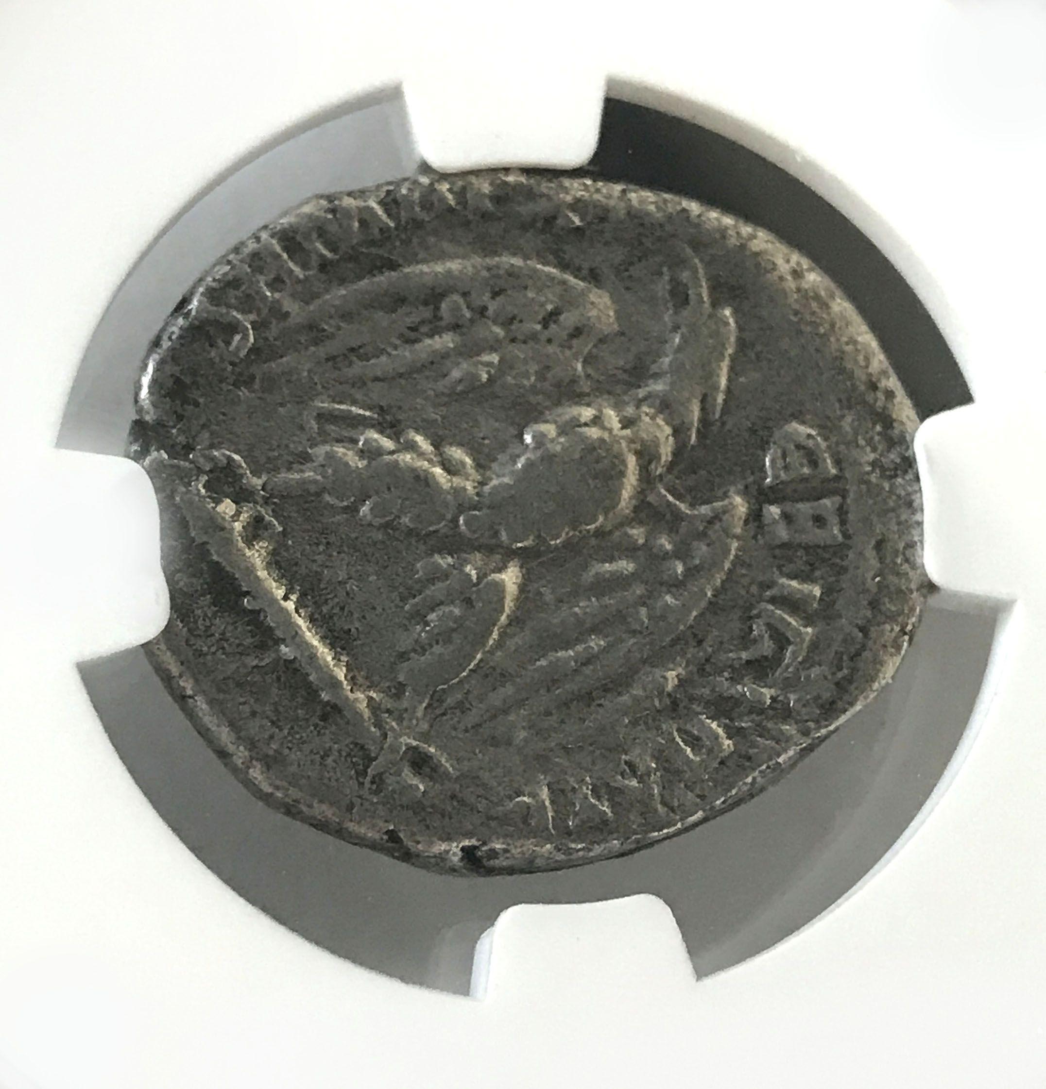 NGC Graded Ancient Coin, Phoenicia, Tyre, Trajan, AD 98-117, Graded VF
