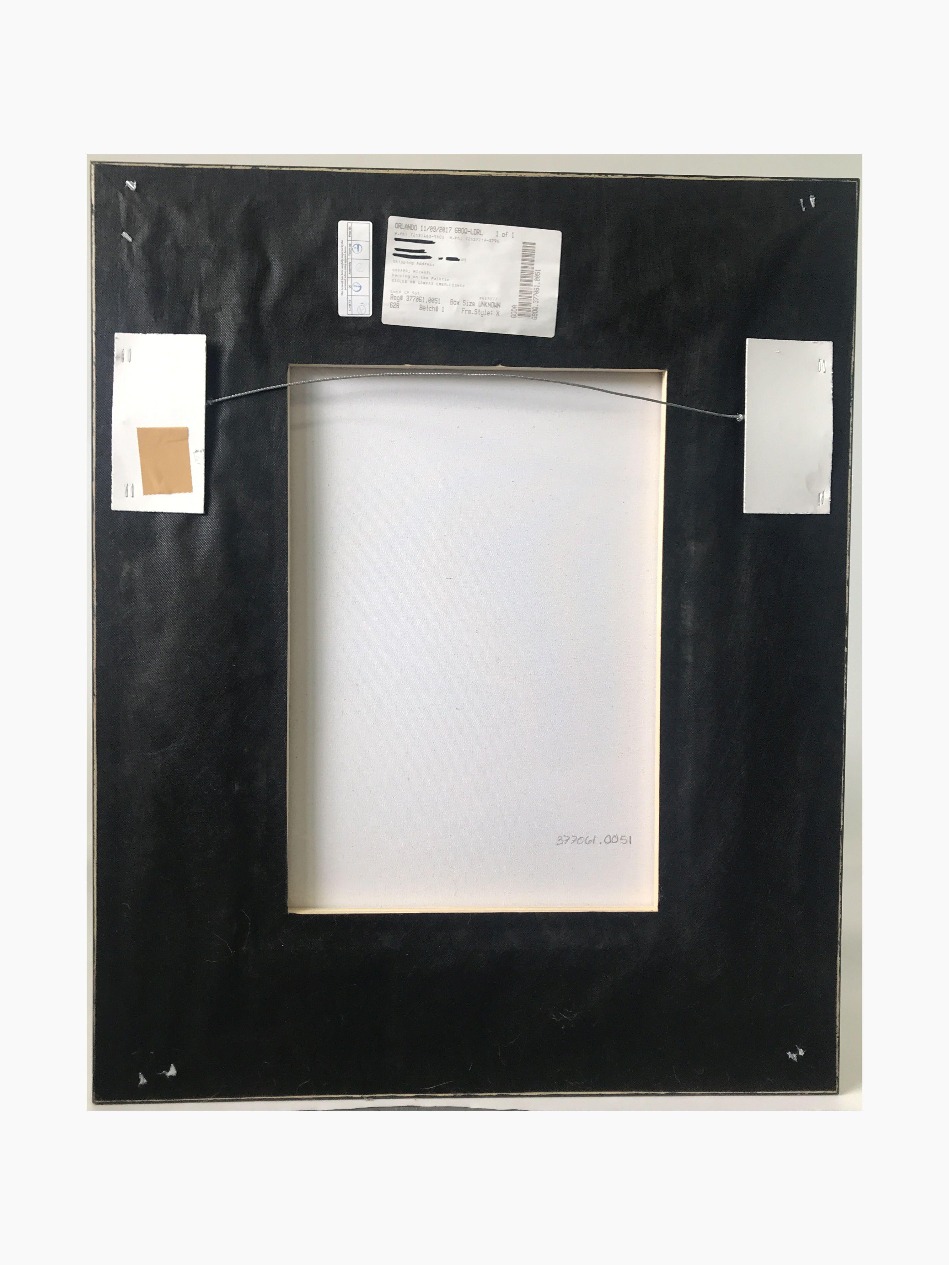 Michael Godard Enhanced Giclee on Canvas "Dancing on the Pallette" EA 117/150