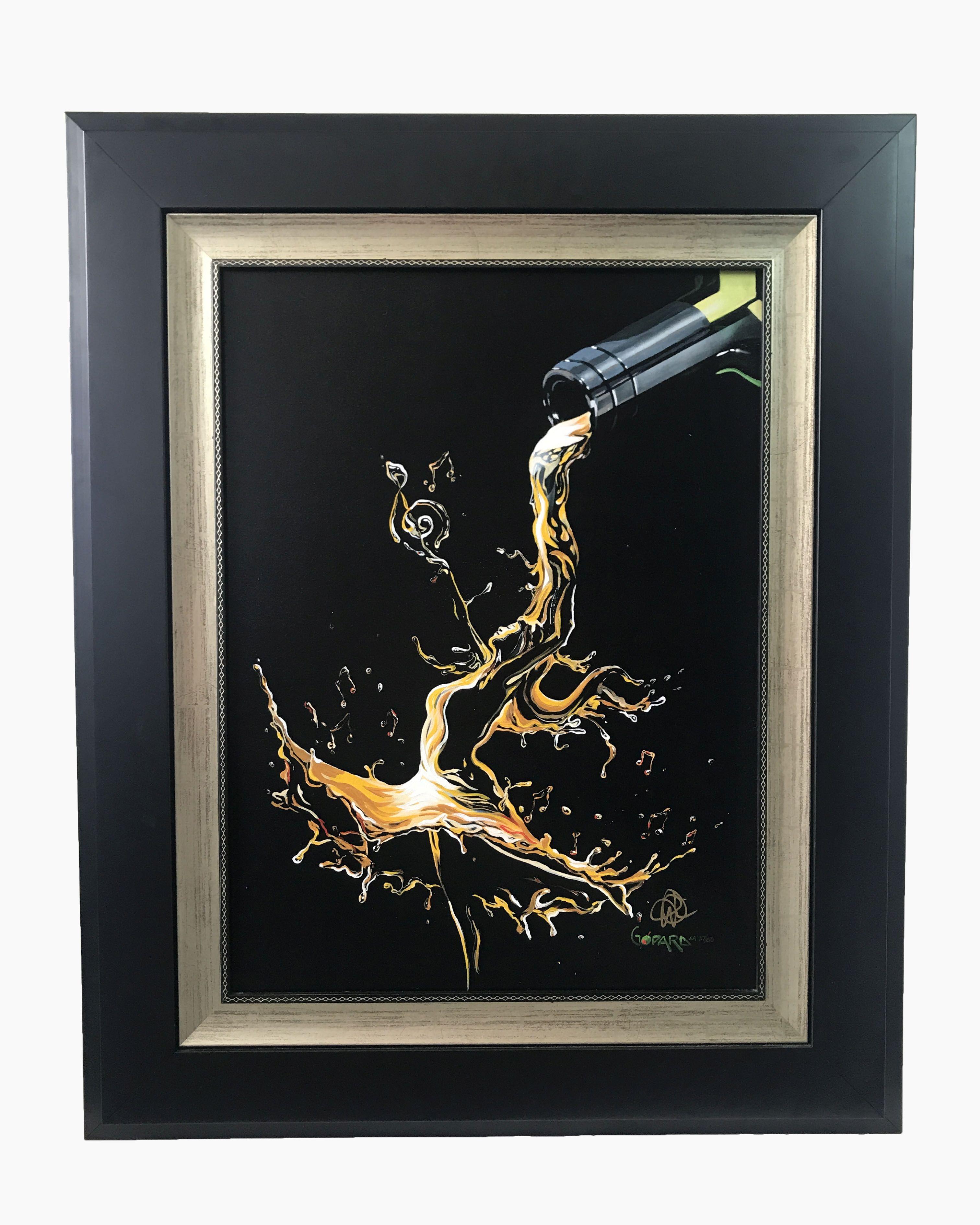 Michael Godard Enhanced Giclee on Canvas "Dancing on the Pallette" EA 117/150