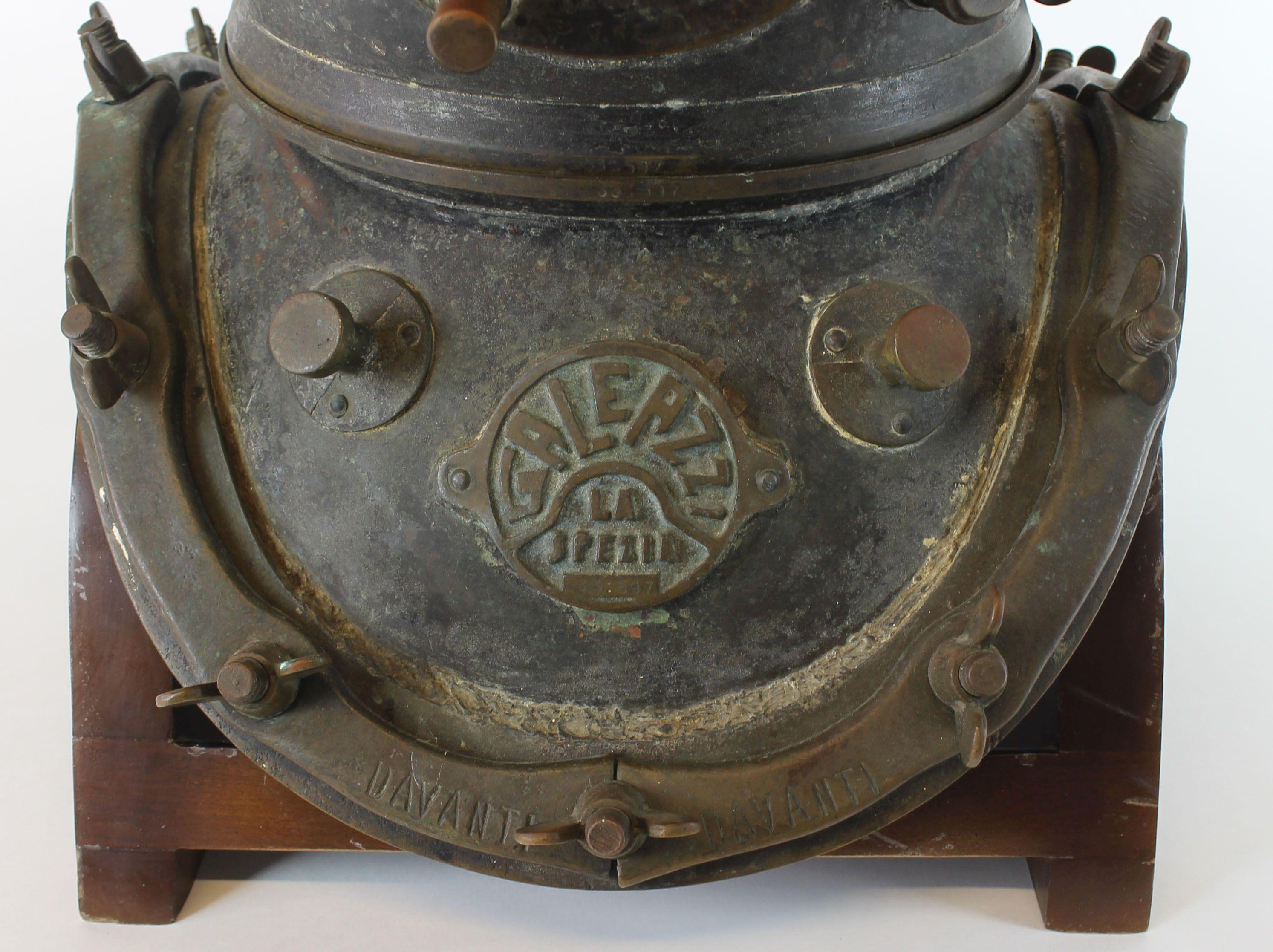 Nautical Marine Galeazzi La Spezia Diving Helmet