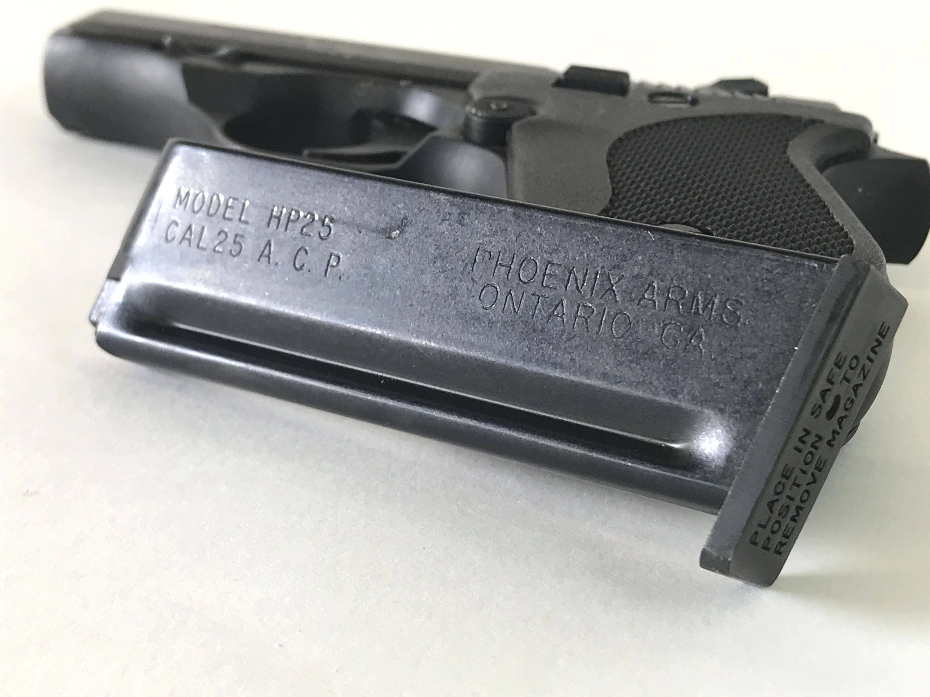 Phoenix Arms Model HP25A Pistol Firearm