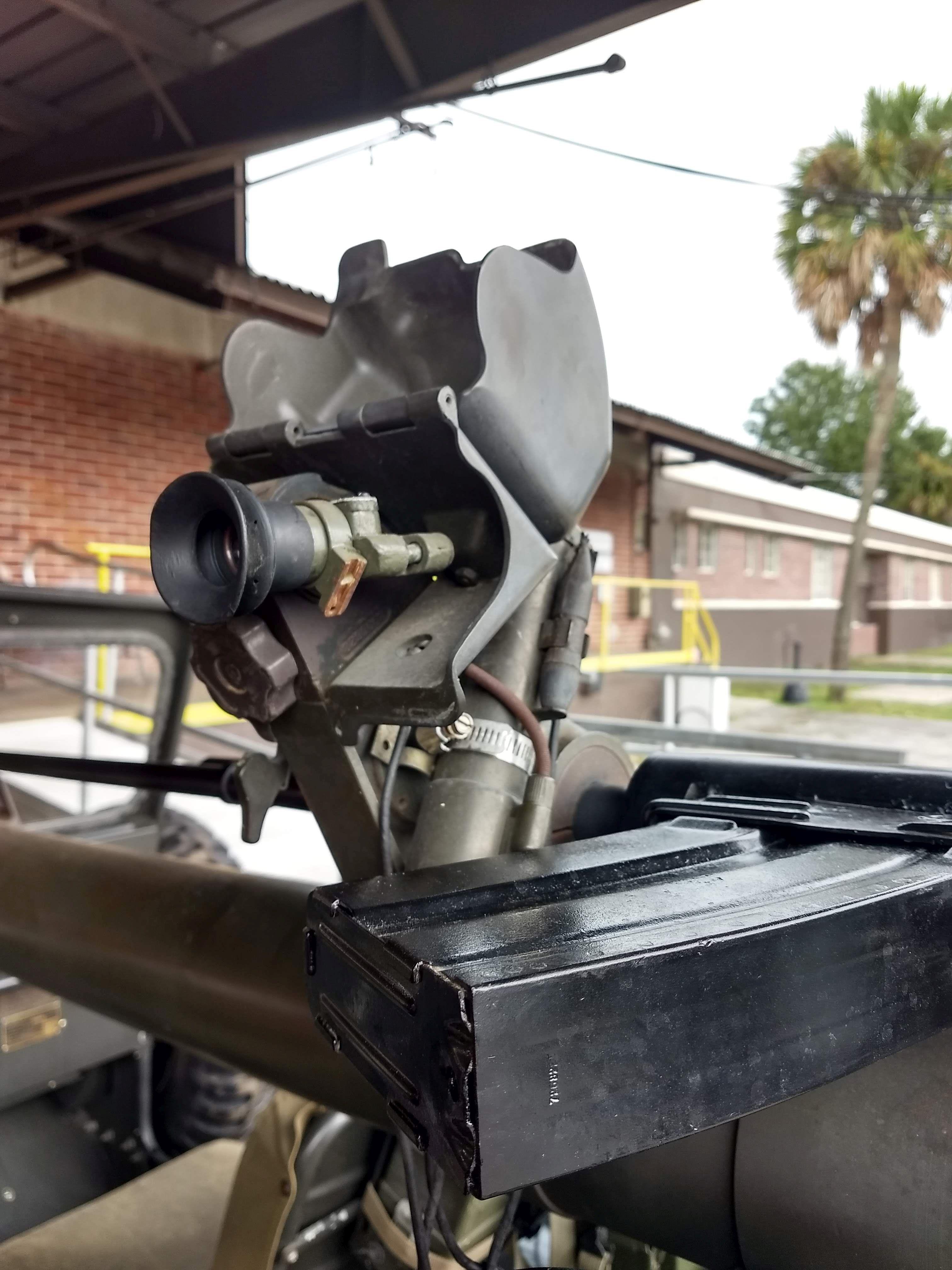 1955 Willys Motors M38A1 with Mounted M40A4 and M8C Rifles