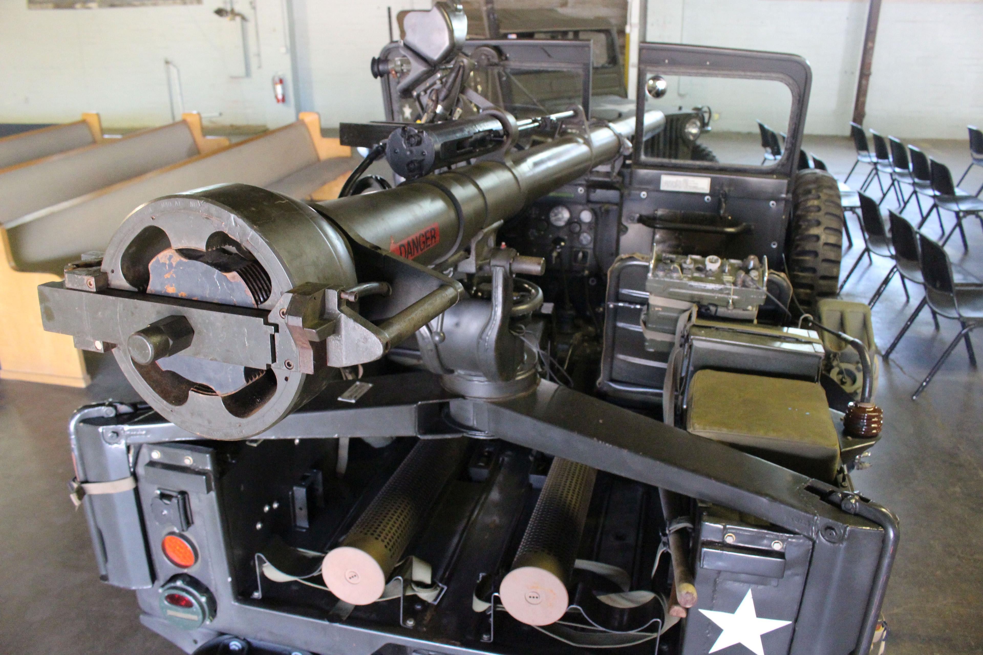 1955 Willys Motors M38A1 with Mounted M40A4 and M8C Rifles