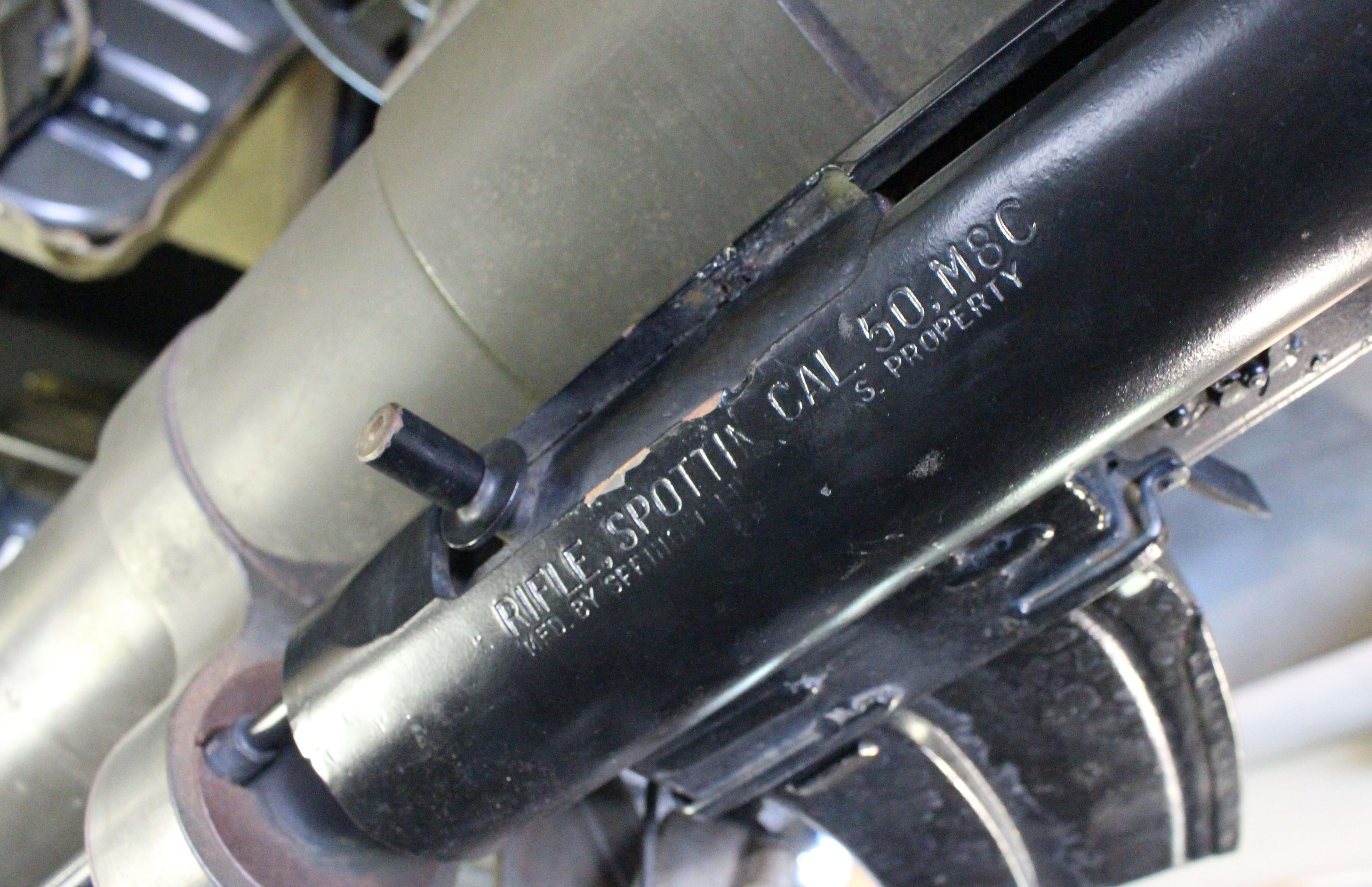 1955 Willys Motors M38A1 with Mounted M40A4 and M8C Rifles